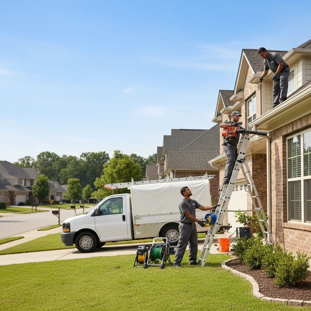 Home Gutter Service in Verden, OK near me